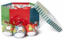 WINTER GLADE НАБОР ЁЛОЧНЫХ ШАРОВ ПАПЬЕ-МАШЕ, 14 ШТ. 7514G247