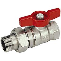 Кран шаровой Giacomini R259D Ду15 ВР/нак/г "АМЕРИКАНКА" станд баб R259X003