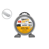 Леска для триммера Rezer Ultra-pro DUAL-Cut 2.4мм 25м квадрат код 30026