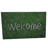 Коврик придверный Charming соты Welcome 45*60 st029