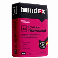Штукатурка цементная "Бундекс Гидрослой" 30кг Пензенская обл.