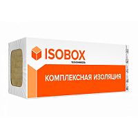 Минвата из Базальта ИЗОБОКС ИНСАЙД (1200х600х50)6шт./0.216м3/4,32м2/Плот-ть 40-50(кг/м3)