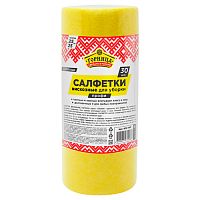 Салфетки вискозные Горница Профи 406-143, 25 х 25 см, 30 шт. в рулоне