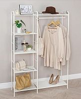 ЗМИ ГАРДЕРОБНАЯ СИСТЕМА ВАЛЕНСИЯ 1 (VALENCIA 1 CLOTHES RACK) (БЕЛЫЙ) ГСВ1 Б
