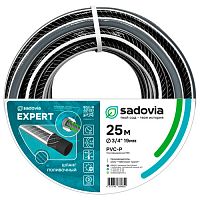 Шланг Чебпласт Sadovia EXPERT ПВХ 3-х слойный армированный (диагональное плетение) д.3/4х3,2мм 25м