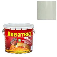 Защитно-декоративное покрытие для древесины Акватекс Экстра белый 2,7 л (18162)