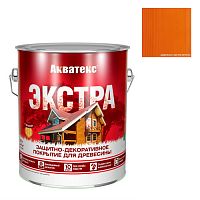 Защитно-декоративное покрытие для древесины Акватекс Экстра орегон 9 л (18184)