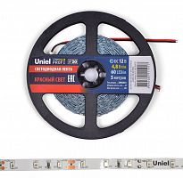 UNIEL (UL-00004361) ULS-M11-2835-60LED/M-8MM-IP20-DC12V-4,8W/M-5M-RED PROFI