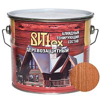 Деревозащитный состав ВИТЭКС color орех 2,7 кг. ВИТtex