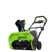 Снегоуборщик аккумуляторный Greenworks GD40SBK4 40V 51 см, бесщеточный, с 1хАКБ 4 А.ч и ЗУ (2600607)