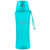 Бутылка для воды Ecos SK5015 650 мл бирюзовая арт.006068