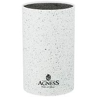 Подставка для ножей agness "Арктик" универсальная,11*18см 911-681