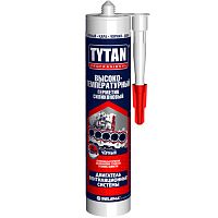 Герметик силиконовый Tytan Professional высокотемпературный, красный 280 мл.