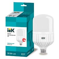 Лампа светодиодная IEK HP 30Вт 230В 4000К E27 LLE-HP-30-230-40-E27
