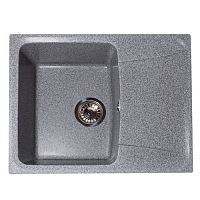 Мойка GranAlliance G-22 (575х470мм) графит с сифоном