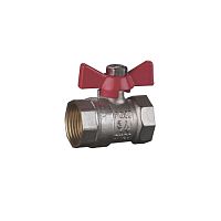 Кран шаровой ОТPRO 1/2" гайка/гайка латунный бабочка (120 шт.)