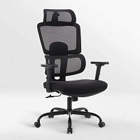 Офисное кресло myroo Office Grace Black/Black (MC094A-BB), макс.нагрузка 120кг
