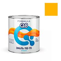 Эмаль ПФ-115 Formula Q8 желтый 2,7 кг