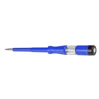 Отвертка-пробник индикаторная Uniel UVT-M15 190/600V BLUE шлицевая (UL-00008481)