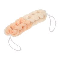 Мочалка-косичка Банные штучки Гигант градиент, кремовая 120 г, 6,5х6,5х31 см, soft/30 41452