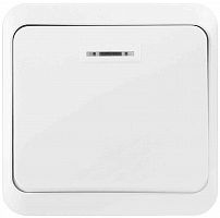 SMARTBUY (SBE-03W-10-SW1-1) ЮПИТЕР, 1-КЛАВИШНЫЙ, БЕЛЫЙ