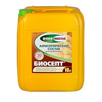 Антисептический пропиточный состав для древесины Биосепт WoodMaster 10 л (12001)