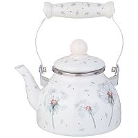 Чайник эмалированный Agness Dandelion 1,1 л со съемным фильтром 943-051