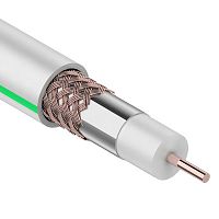REXANT (01-2431) SAT 703B CU/CU, 75 ОМ, БУХТА 100 М, БЕЛЫЙ