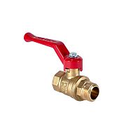 Кран шаровой Valfex DeltaPro латунный для воды 1/2" ВР/НР ручка-рычаг, 11Б27фт1М (96/24)