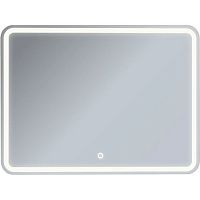Зеркало Дабл-Ю Гретта/ Гранд 100*80 стандарт С LED подсветкой, диммер, ПВХ корпус