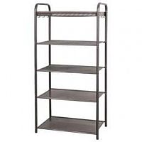 ЗМИ ПОДСТАВКА ДЛЯ ОБУВИ "ВЕРОНА 15" (VERONA 15 SHOE RACK) ПДОВ15 ГРАФИТ