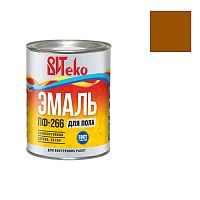Эмаль ПФ-266 для пола ВИТеко желто-коричневая 0,8 кг