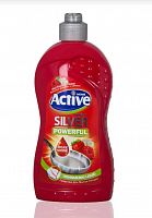 ACTIVE ГЕЛЬ ДЛЯ МЫТЬЯ ПОСУДЫ "КЛУБНИКА И МАЛИНА", 500 МЛ RED (511301203)