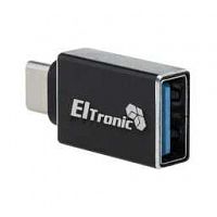 ELTRONIC (1-50) TYPE-C TO USB-A 3.0 (ЧЕРНЫЙ)