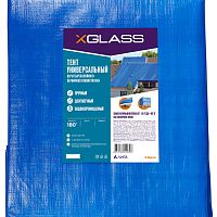 Тент X-Glass 180, 3 х 5м, 180 г/м2 полиэтиленовый 3-х слойный ламинированный