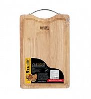 Доска разделочная прямоугольная Regent Linea Bosco с мет. ручкой 35х23,5х1,5 см арт.93-BO-2-07