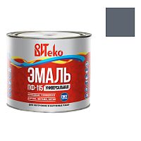 Эмаль ПФ-115 ВИТеко серая 1,8 кг