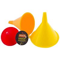 Набор воронок 3 шт d=10/8/7 Mallony FS-1 арт.985863