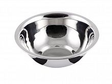 MALLONY МИСКА BOWL-ROLL-19, ОБЪЕМ 1200 МЛ, ИЗ НЕРЖ СТАЛИ, ЗЕРКАЛЬНАЯ ПОЛИРОВКА, ДИА 19,5 СМ (103827)