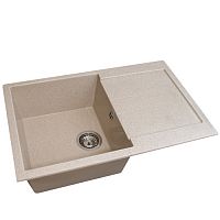 Мойка GranAlliance G-40 (765х490мм) бежевая с сифоном