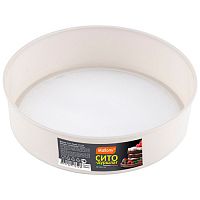 Сито-дуршлаг SETACCIO, диам. 15 см (пластик, нейлон) арт.008665