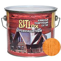 Деревозащитный состав ВИТЭКС color дуб 2,7 кг. ВИТtex