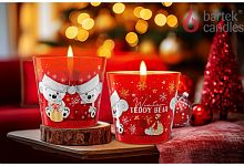 BARTEK ЗИМНИЙ ПЛЮШЕВЫЙ МИШКА (WINTER TEDDY BEAR) 115ГР В СТАКАНЕ