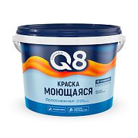 Краска ВД интерьерная Formula Q8 белоснежная 2,7 кг