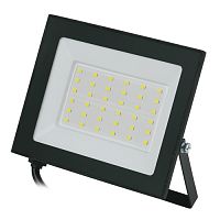 Прожектор светодиодный Volpe ULF-Q519 50W/6500K IP65 220-240V корпус черный UL-00012829