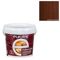 Защитно-декоративный лак для дерева EUROTEX Аквалазурь палисандр 0,9 кг (80102)