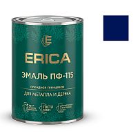 Эмаль ПФ-115 Erica глянцевая синяя 1,8 кг