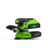 Угловая шлифовальная машина аккумуляторная Greenworks G24ROS 24V, без АКБ и ЗУ (3100107)