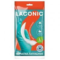 LACONIC ПЕРЧАТКИ РЕЗИНОВЫЕ АНТИБАКТЕРИАЛЬНЫЕ (L) 77904
