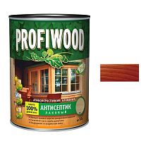 Антисептик лаковый PROFIWOOD атмосферостойкий алкидный красное дерево 0,7 кг (0766)
